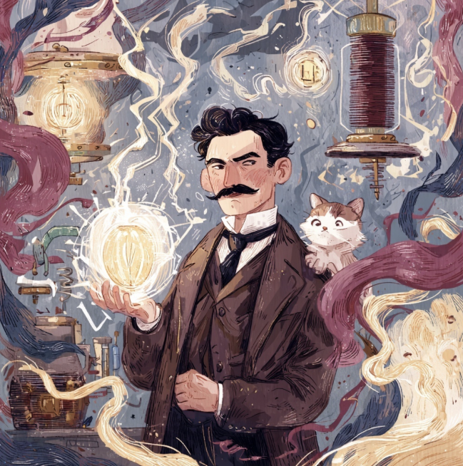 HOW TESLA’S CAT INSPIRED HIM TO CHANGE THE WORLD AT NIAGARA FALLS