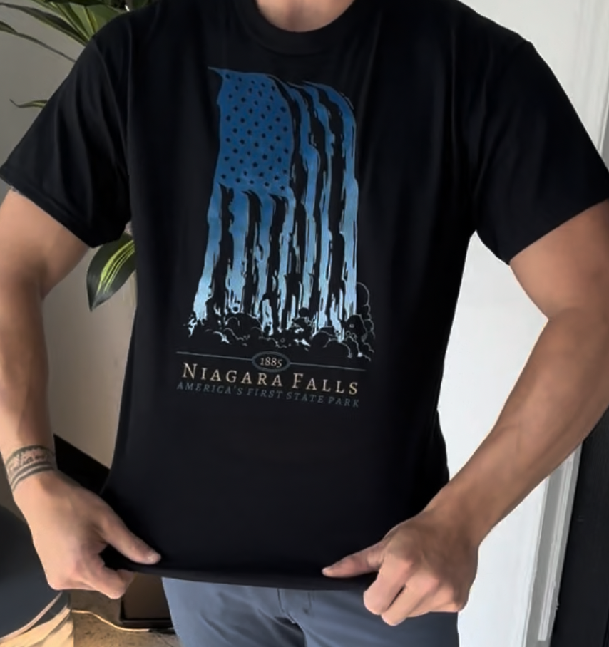 🇺🇸 CHECK OUT OUR BRAND-NEW NIAGARA FALLS 4TH OF JULY T-SHIRT!