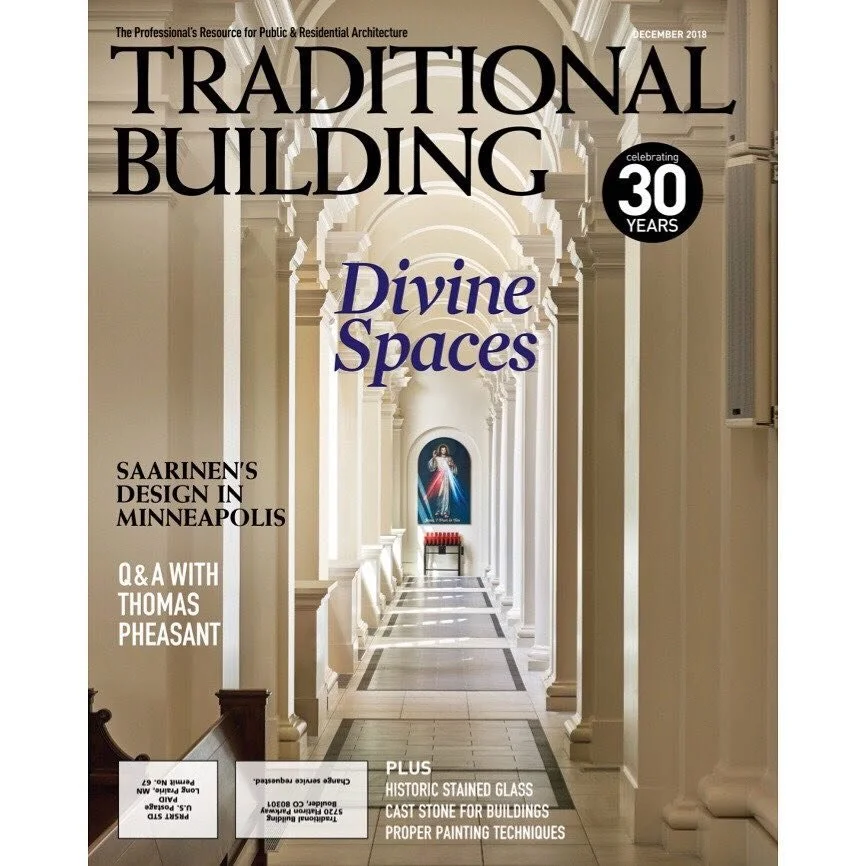 Holy Name of Jesus Cathedral: photo, Alan Karchmer, Traditional Building Magazine&rsquo;s Winter issue