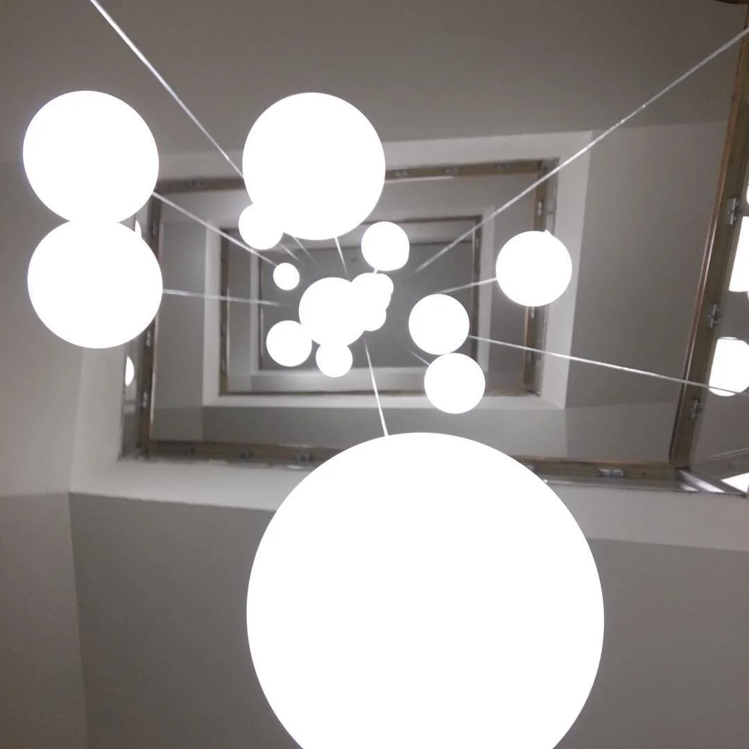 &quot;Stairwell&quot;: photo, J. H. O'Brien