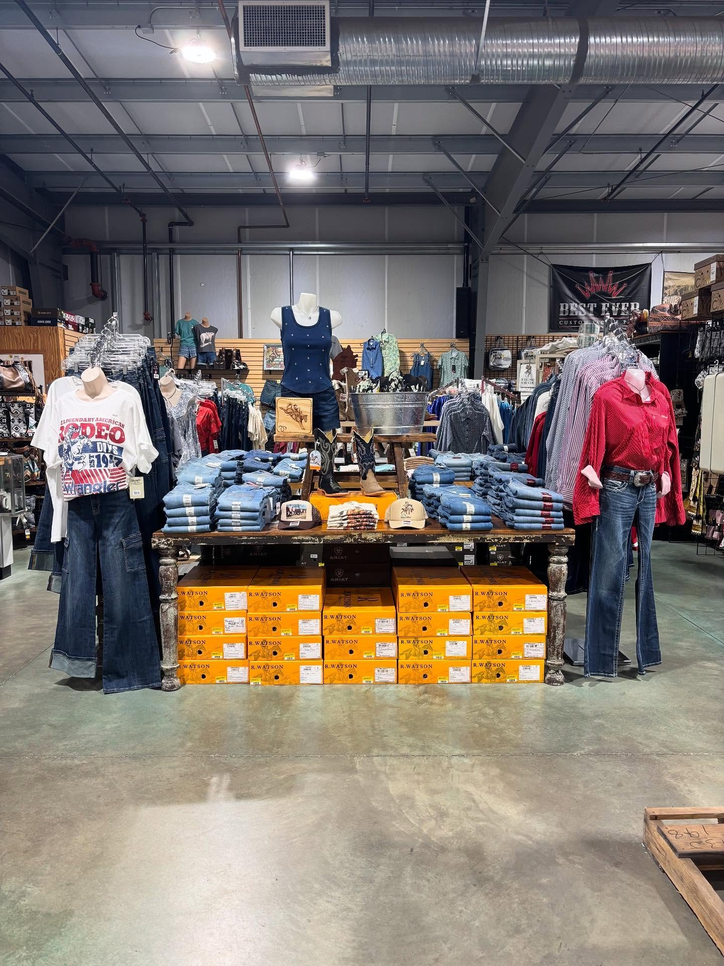 Are you ready for the Fourth?! We are! Enjoy a sale today on Select Items throughout the store today only! Great discounts on Apparel, Footwear, Tack, Gifts and more! Also check out our clearance section with new markdowns! Happy Independence Day!