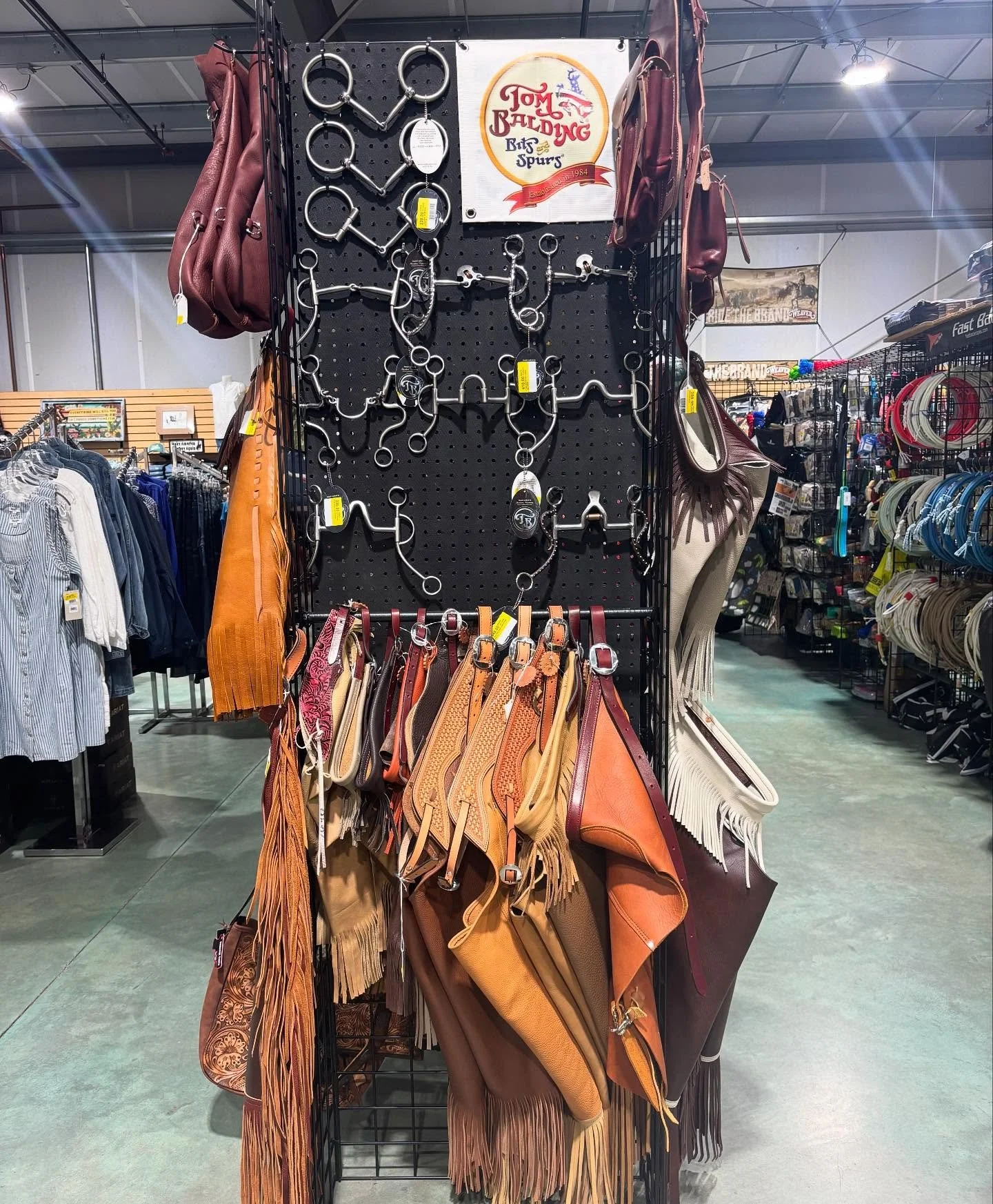 Have you seen our new shipment of Chinks and Chaps? We even have youth sizes! Excellent quality, Hand Made in South Dakota!