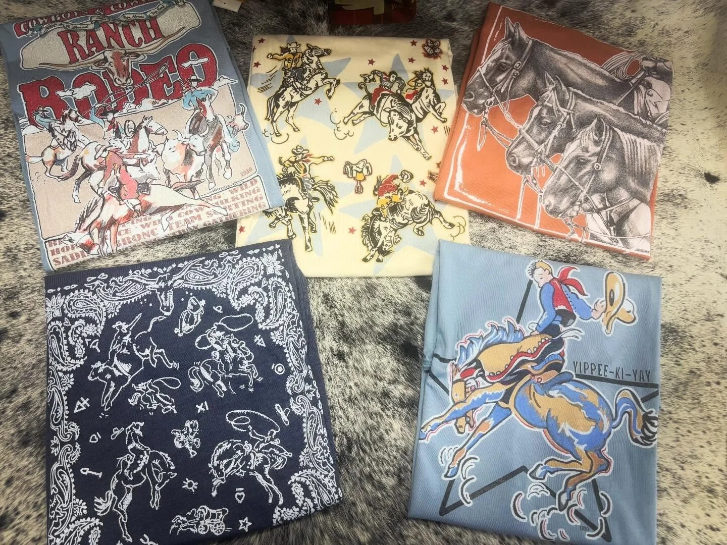 Just in time for Rodeo Season! Our favorite new arrivals from @xoxoartandcompany! We love these ladies artwork! Which one&rsquo;s your favorite?!