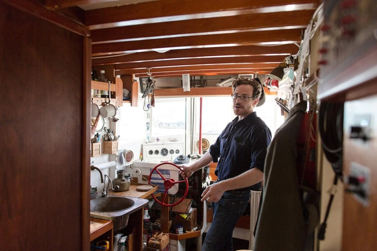 In 2012 I sold everything and moved onto a 1926 fishing boat in San Francisco Bay. What I found wasn&rsquo;t solitude &mdash; it was the most unlikely community I&rsquo;ve ever known. Sixteen years later I find myself in another low tide, looking bac