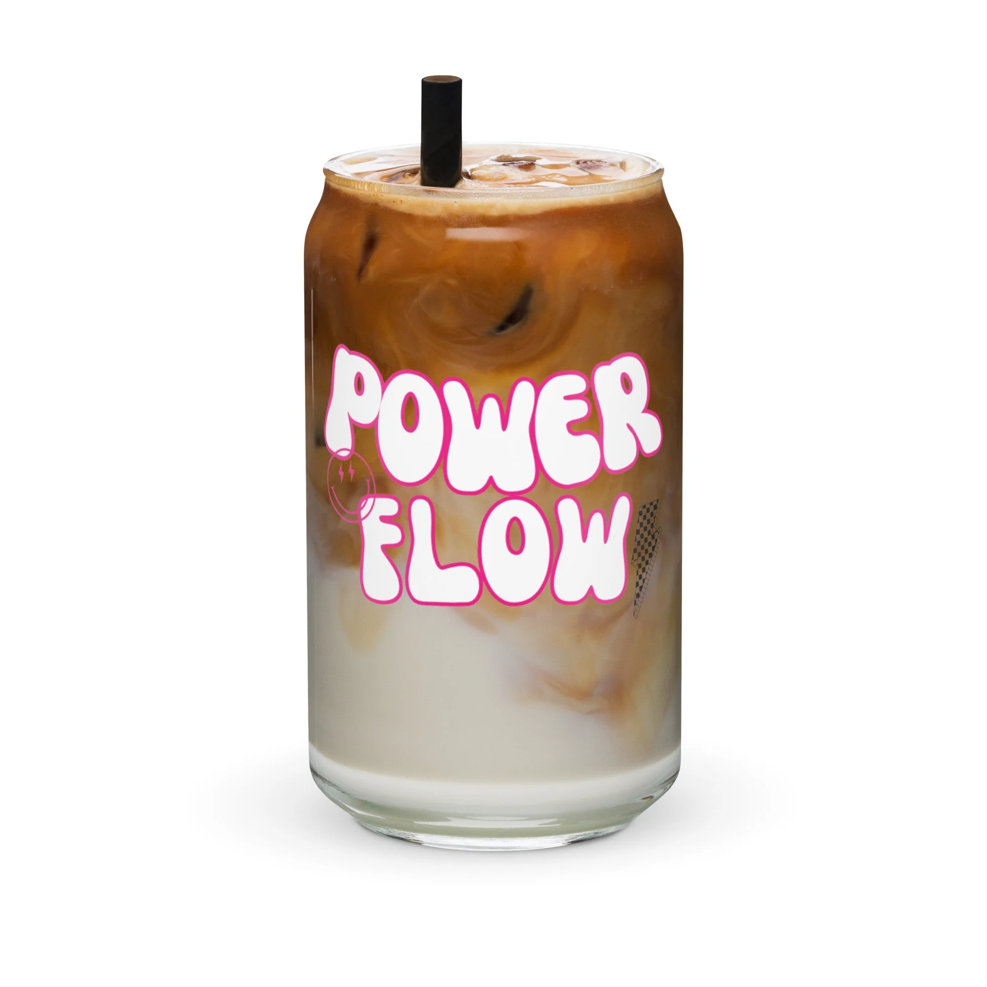 Groovy Powerflow Can Glass