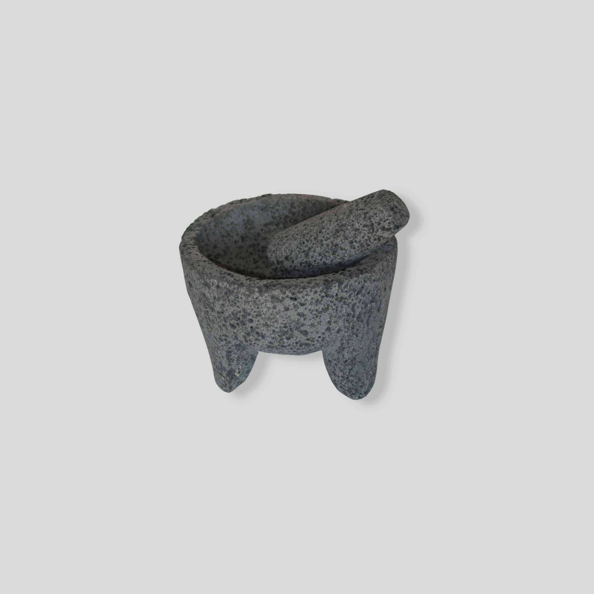 Molcajete de Piedra Volcánica