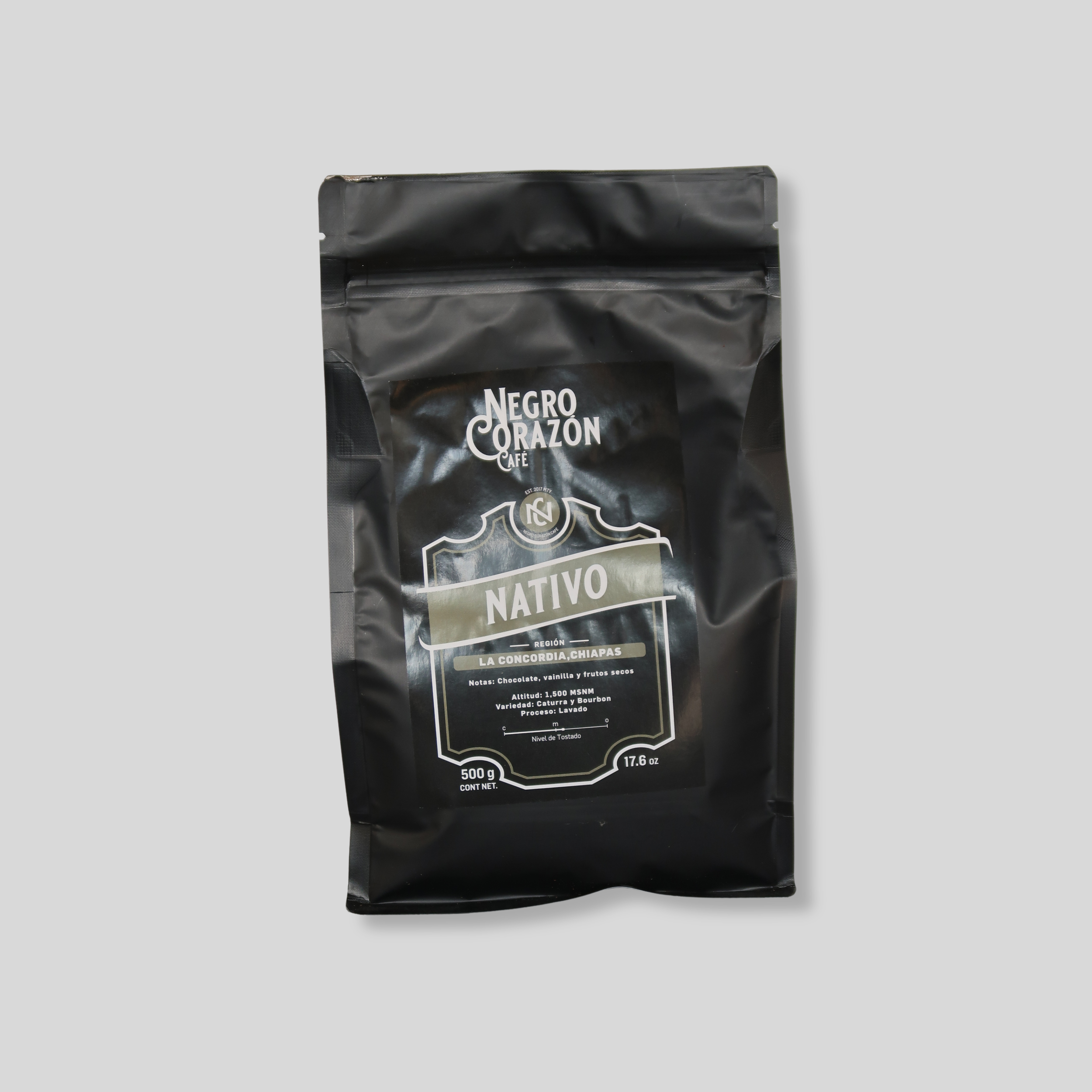 Café Negro Corazón – Nativo