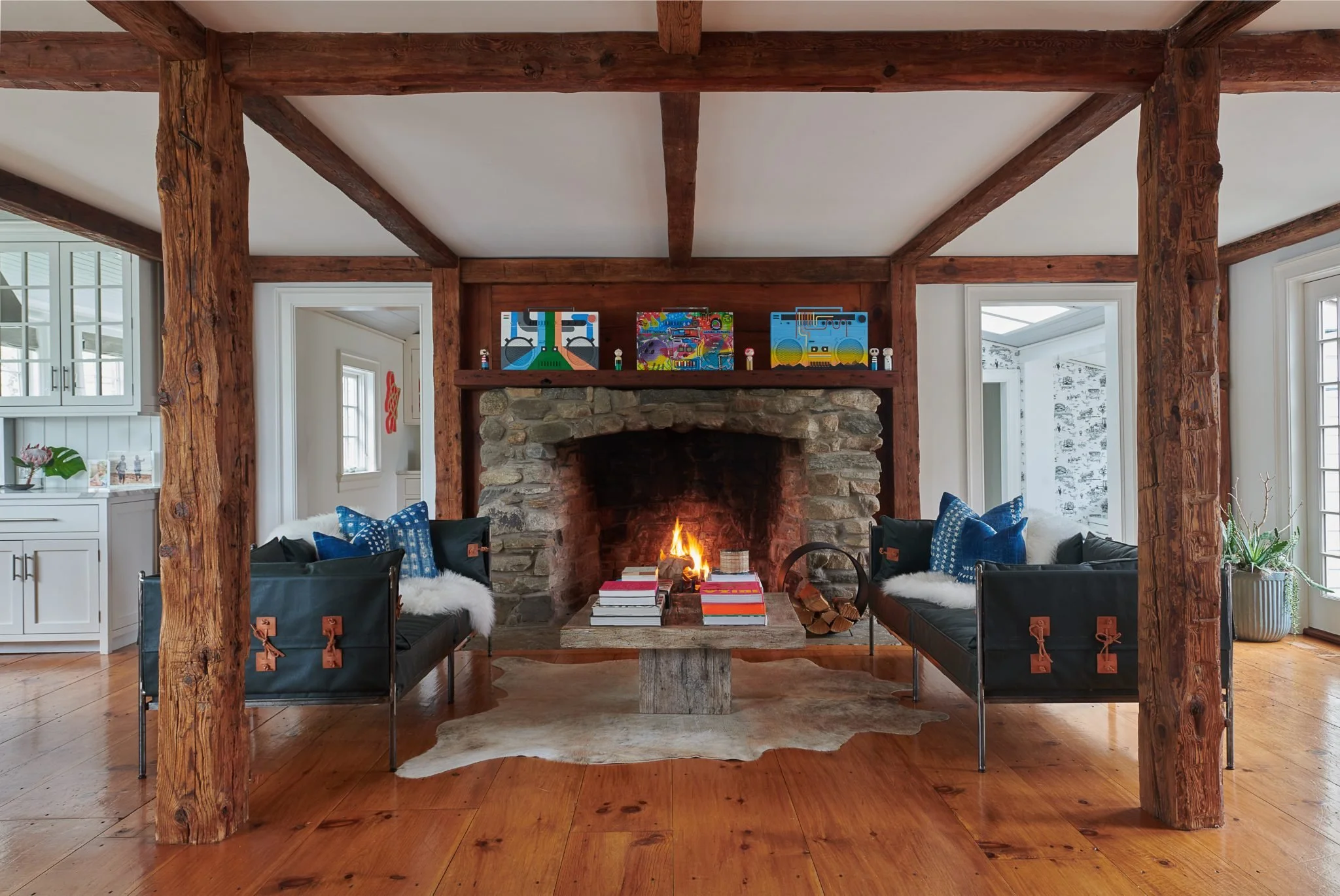 Good Bones Design by Graham Veysey Family Room Interior Design