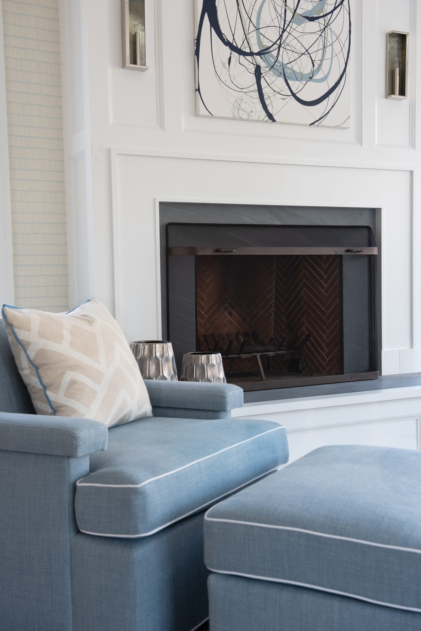 Good Bones Design by Graham Veysey Family Room Interior Design