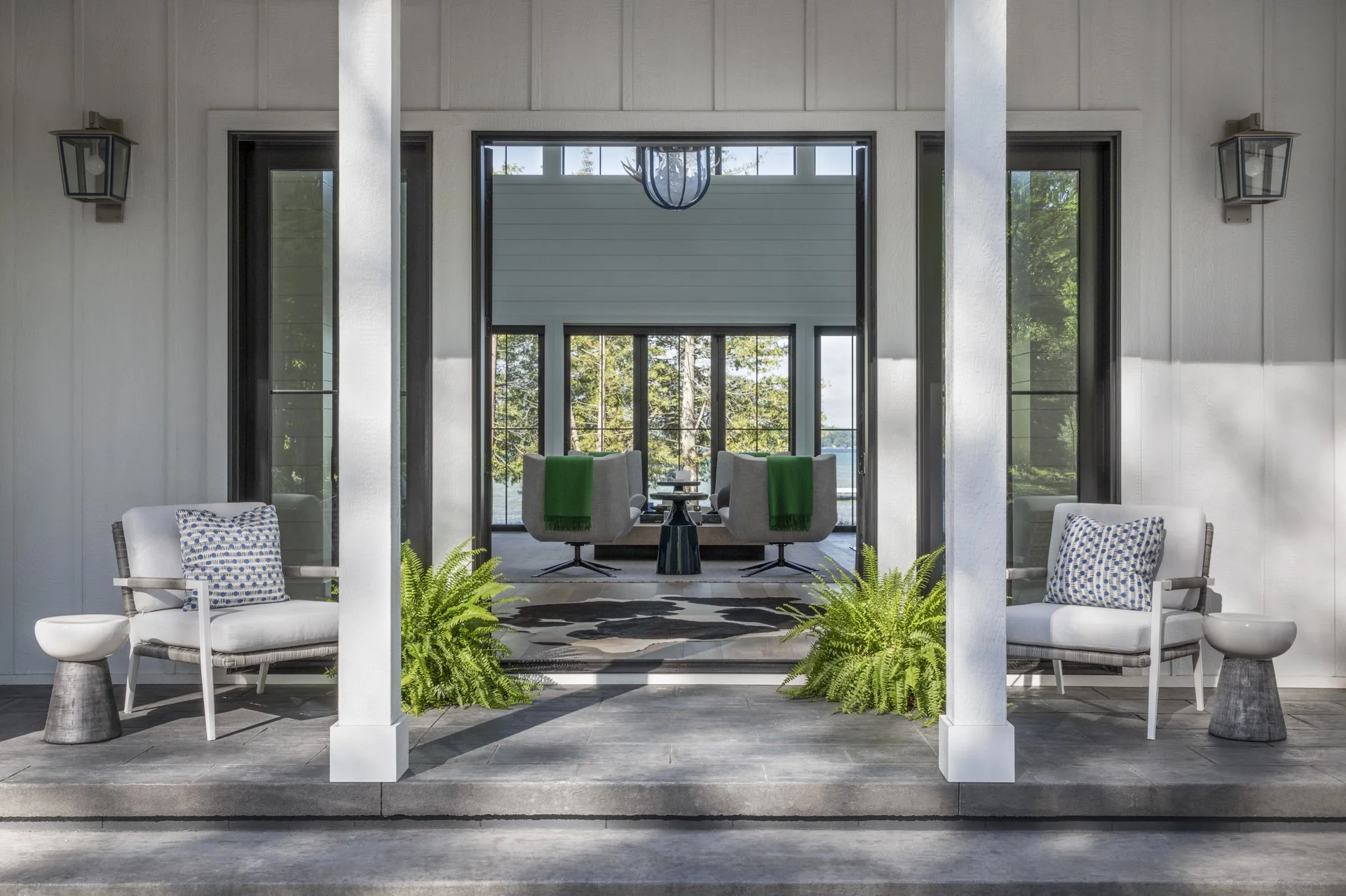 Good Bones Design by Graham Veysey Porch Interior Design