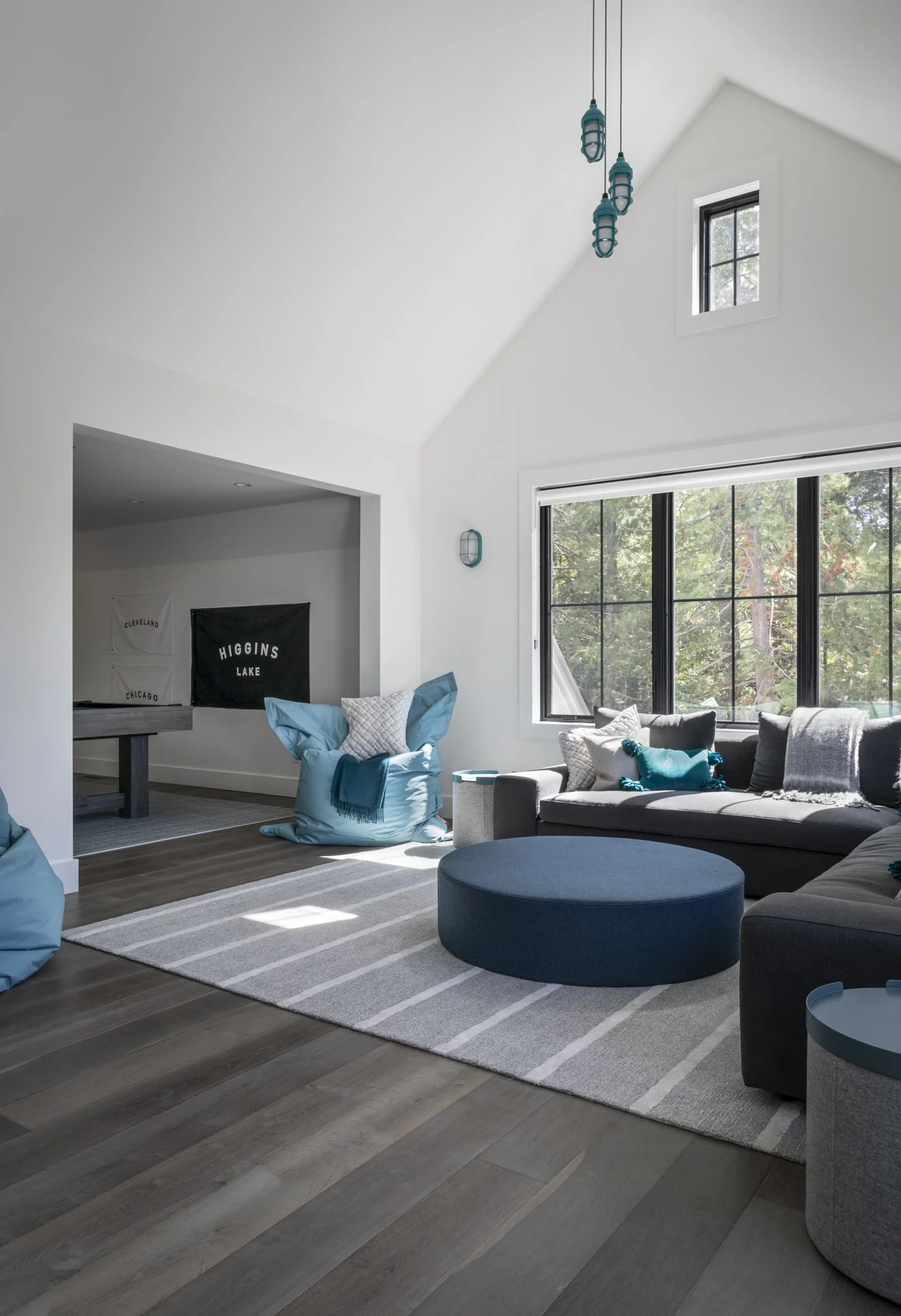 Good Bones Design by Graham Veysey Family Room Interior Design