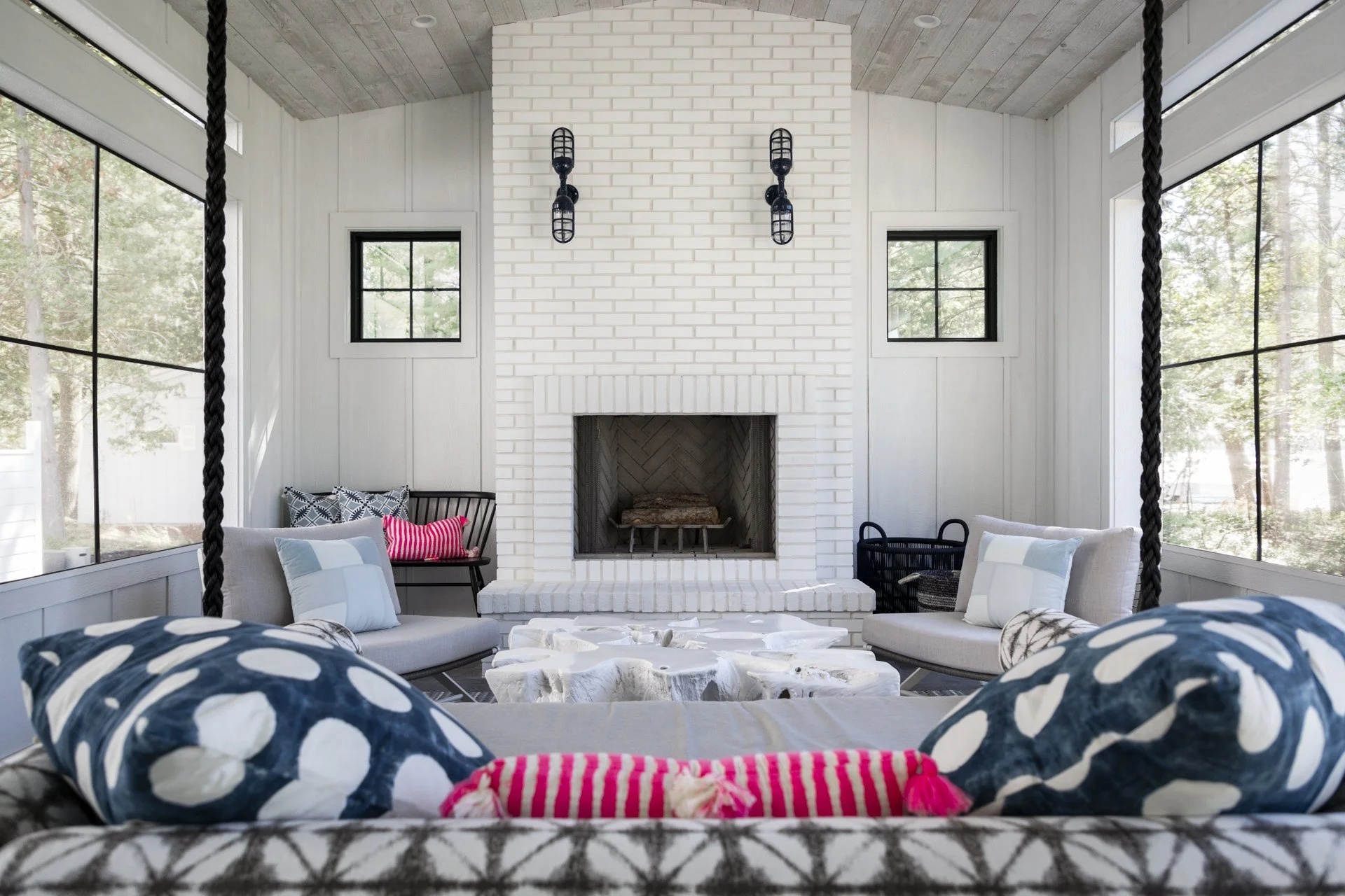 Good Bones Design by Graham Veysey Porch Interior Design