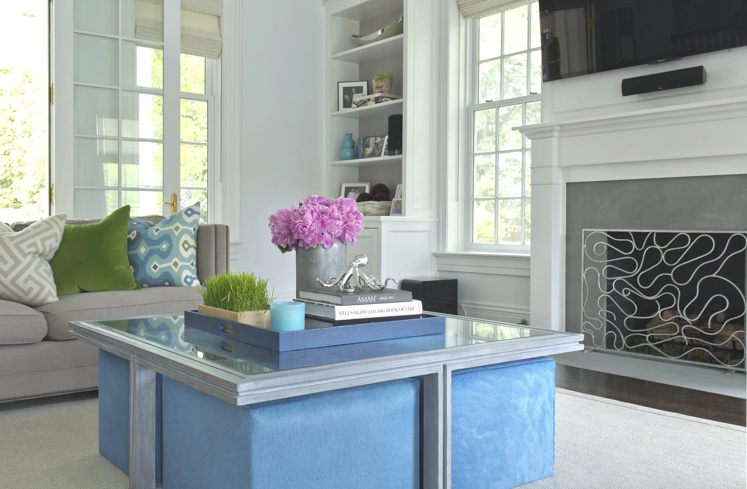 Good Bones Design by Graham Veysey Family Room Interior Design
