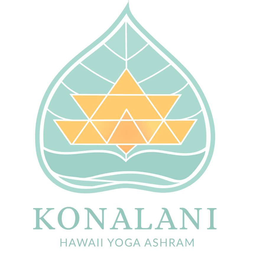 Konalani Hawaii Yoga Ashram Full Logo