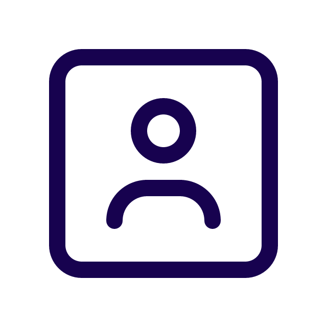 User profile icon