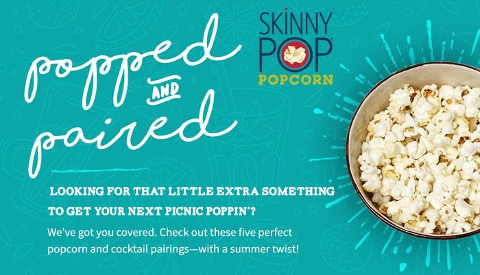 Summertime Cocktail Pairing with SkinnyPop