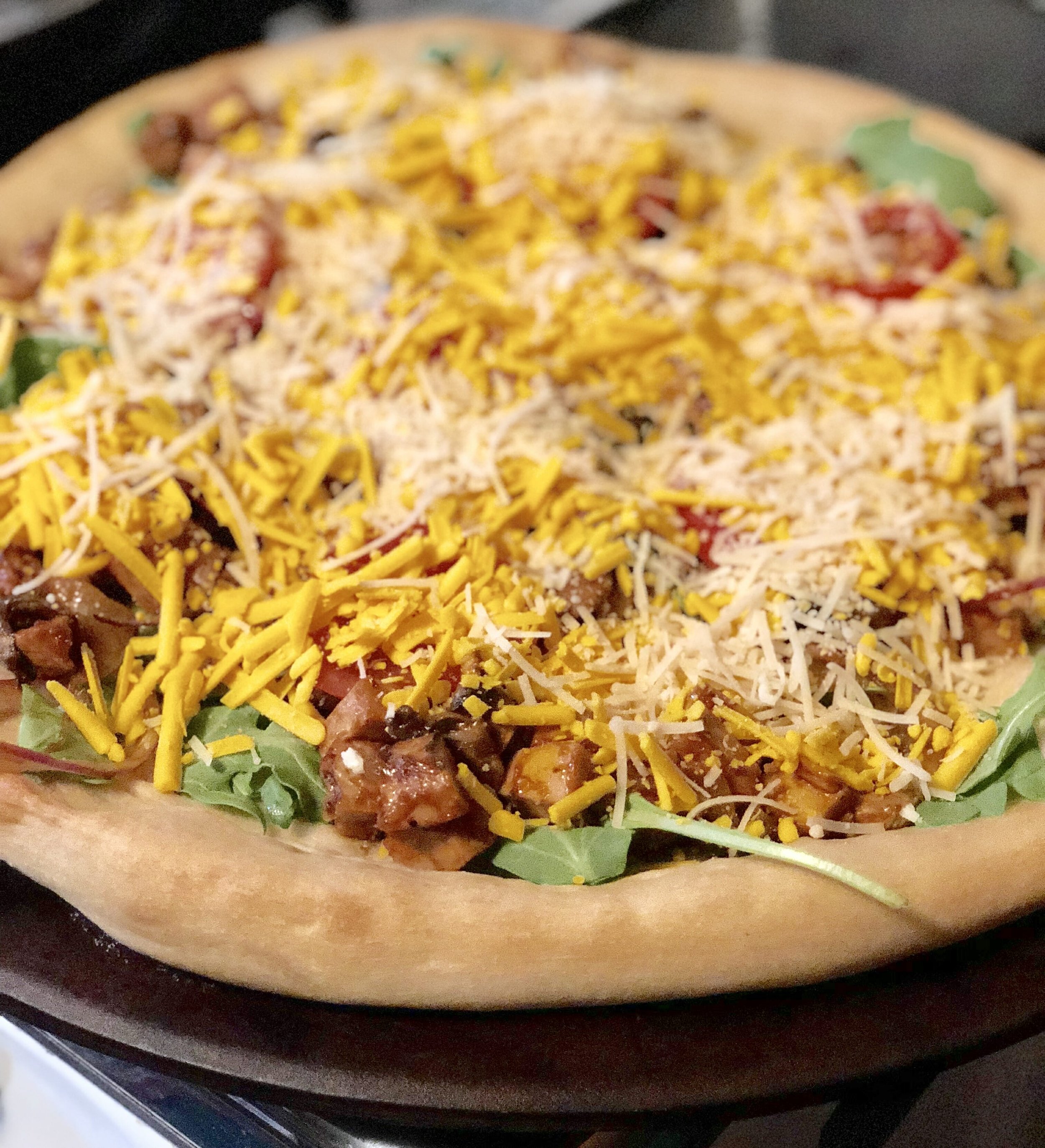 Vegan Cowboy Pizza