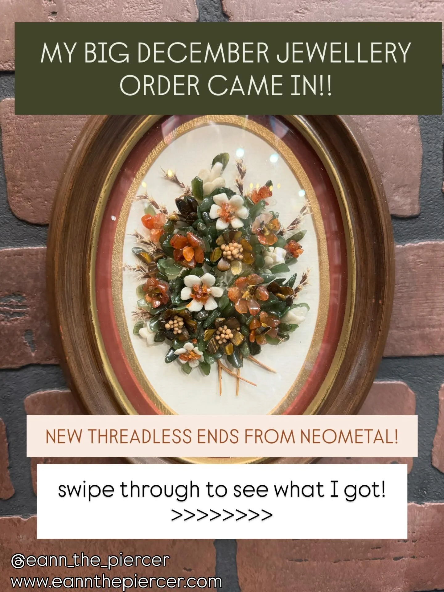 Got some shiny things to show you!

My big December order from @neometaljewelry has come in! I&rsquo;ve restocked a bunch of my regular guys, and I have a few more things available!

I now have every size and option for the pride flag trinities, flow