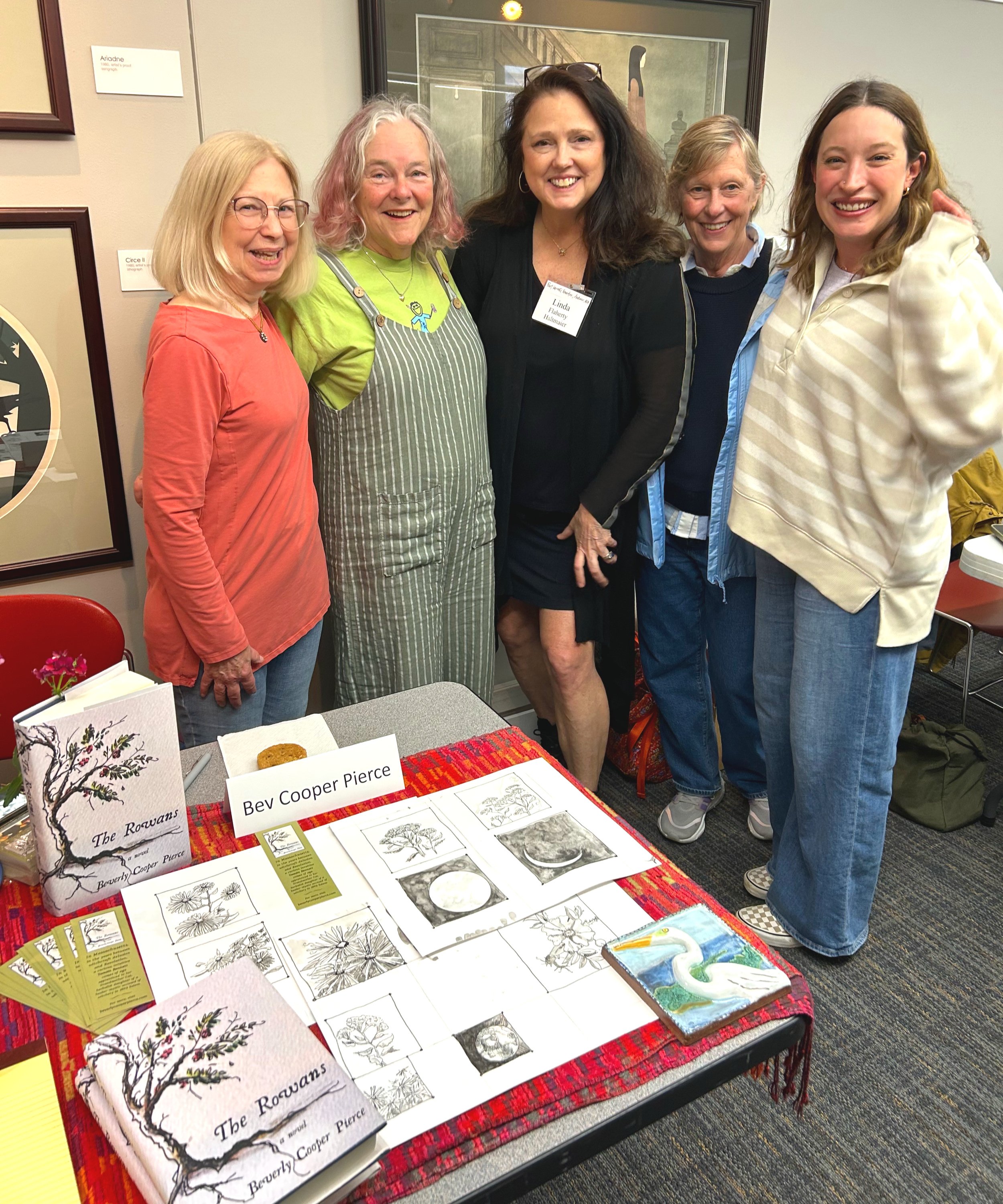 With Cape Ann writers of our Massachusetts group