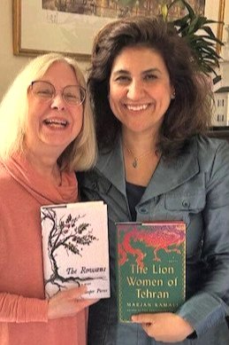 With Marjan Kamali at the Newburyport Literary Festival, April 2025