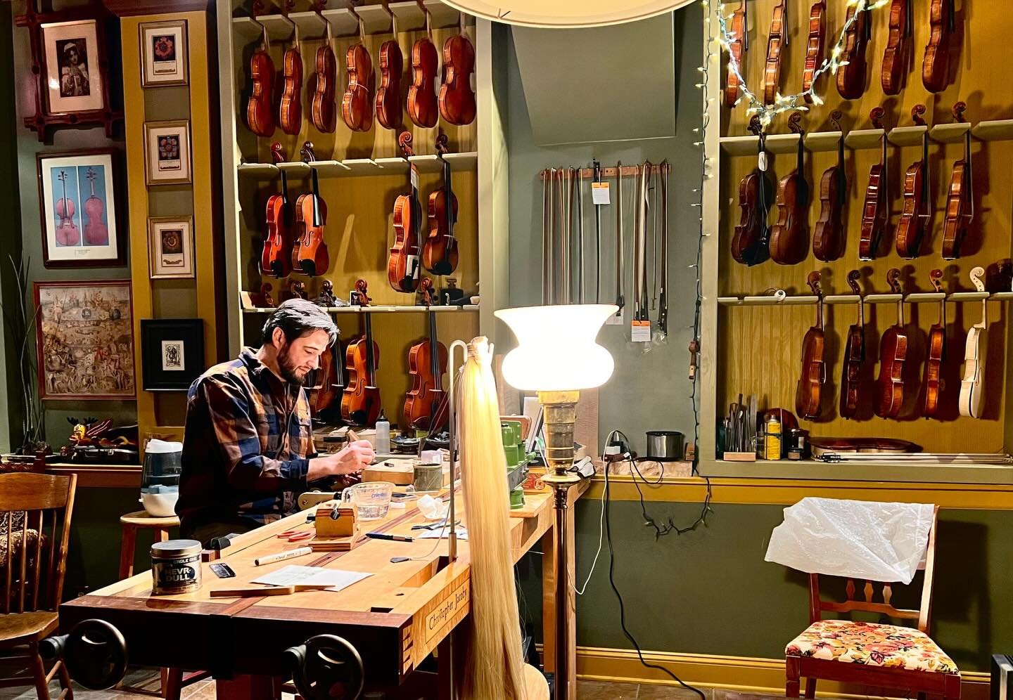 It&rsquo;s already been a great Holiday Season at Jacoby Fine Violins! Chris is booked out through January 7th or so, with a family vacation and all you beautiful musicians&rsquo; instruments and bows to work on. If you have a Turin Guadagnini or som