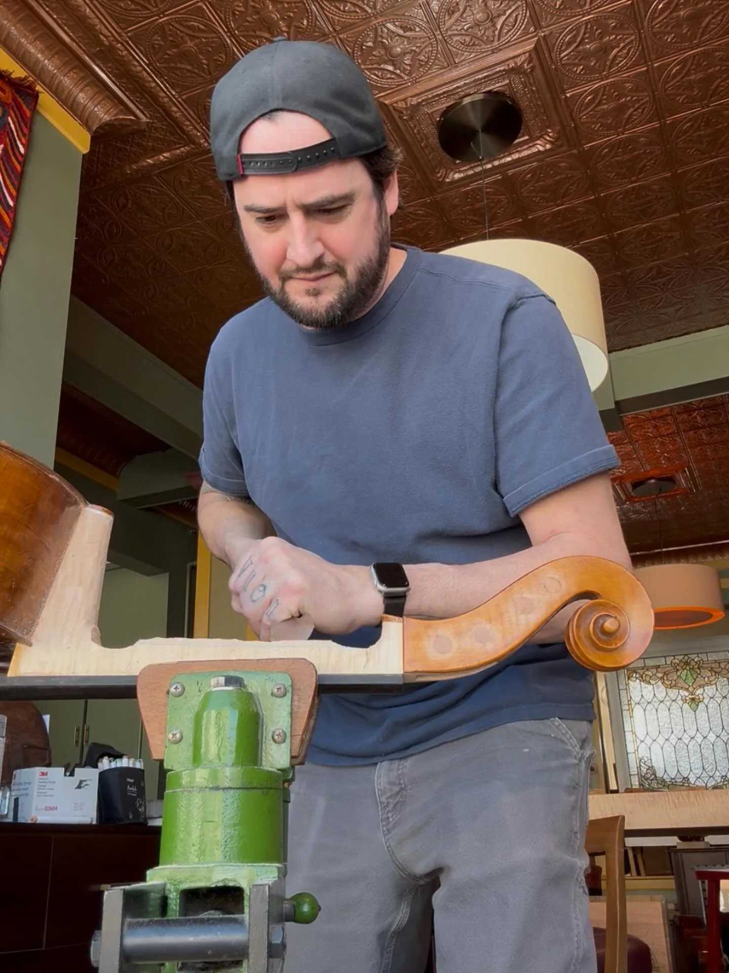 A nice day for a sharp blade.