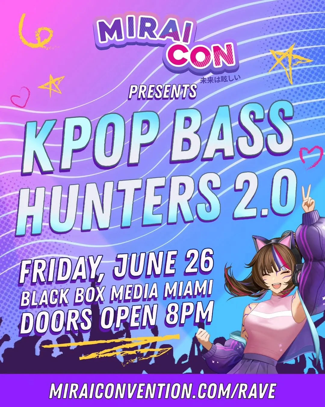 Miraicon presents K-POP BASS HUNTERS 2.0