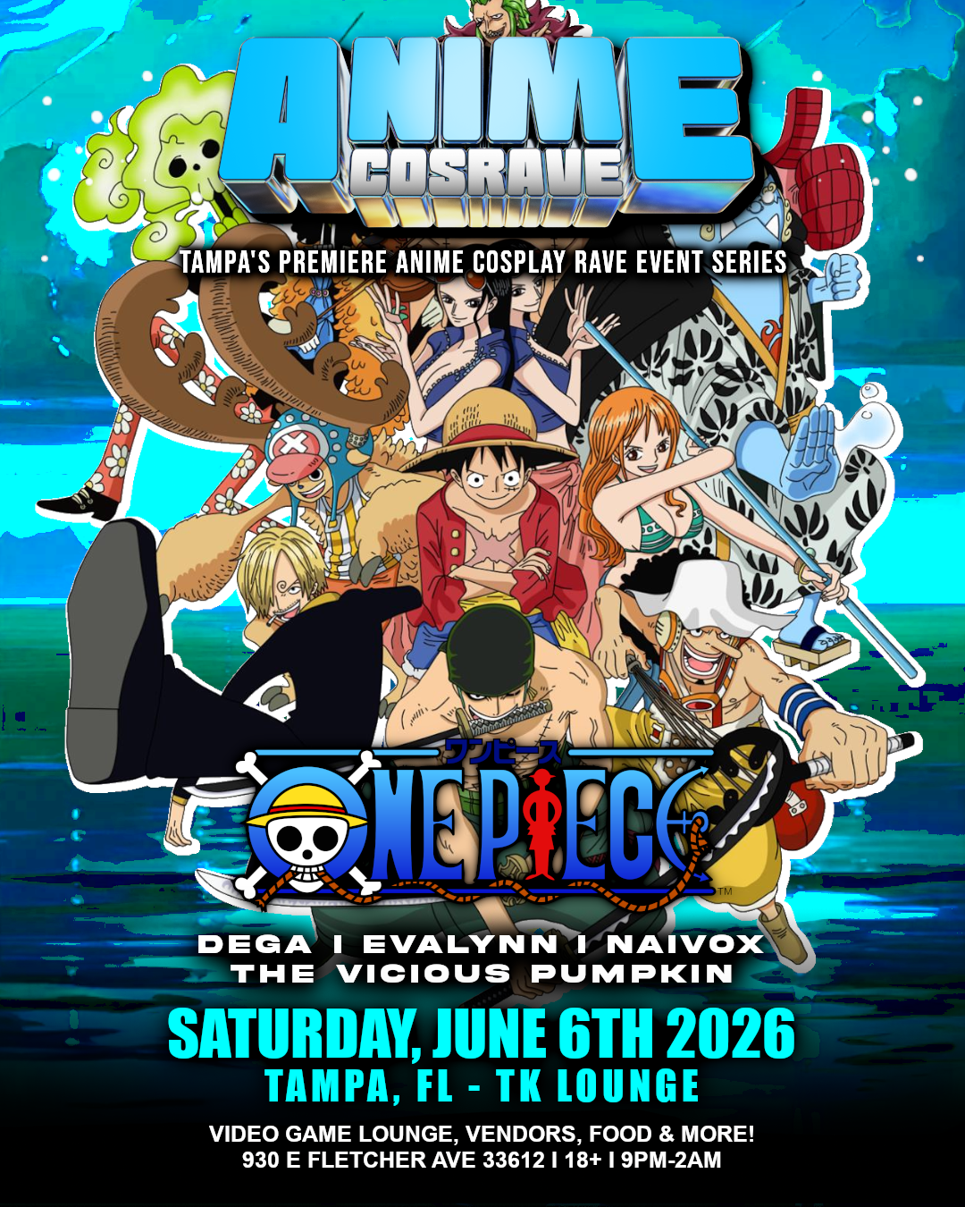 ANIME COSRAVE: One Piece Takeover