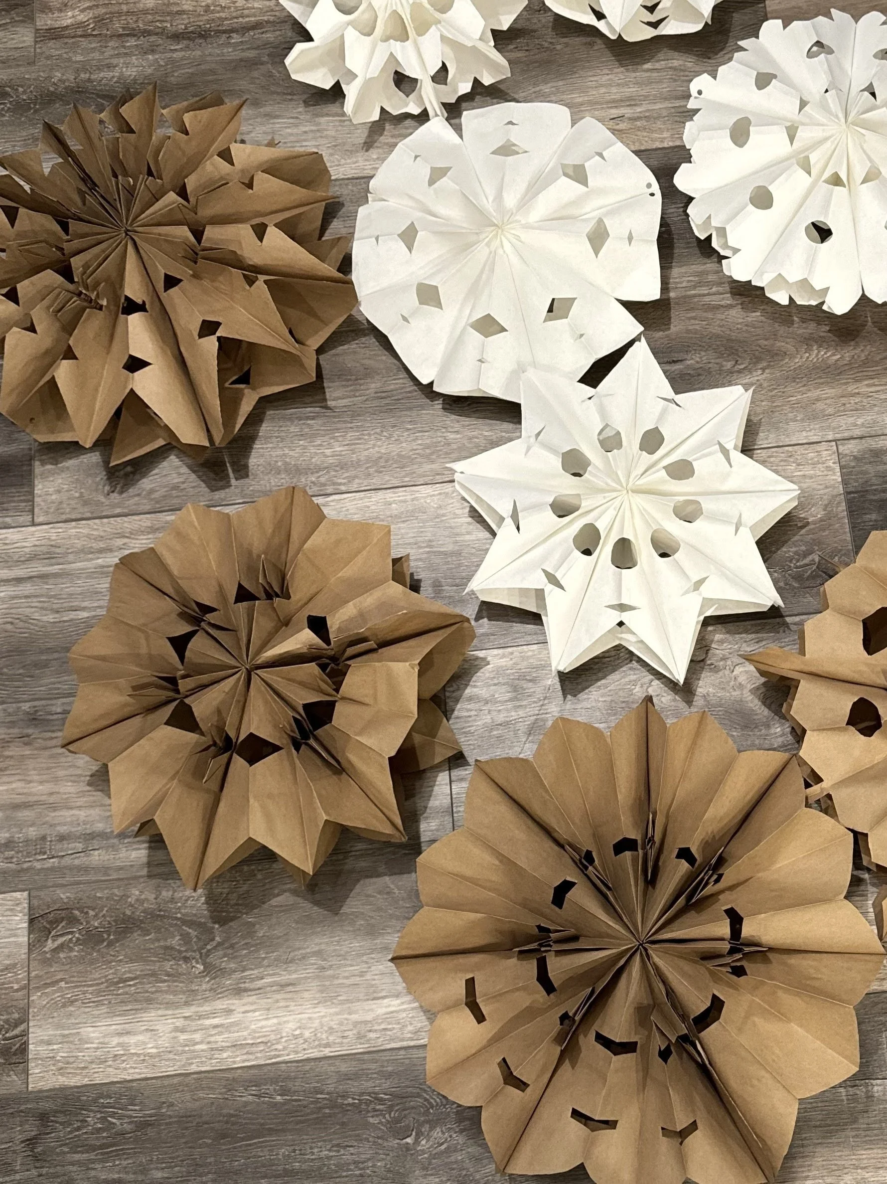 Paper Stars &amp; Snowflakes