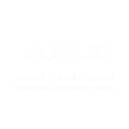 Logo for the Xposure International Photography Festival with text in English and Arabic.music composition, music composer, sound design, audio mixing, audio master, voice over recording