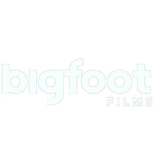 Bigfoot Films logo with the text 'bigfoot' in large lowercase letters and 'FILMS' in smaller uppercase letters below it.music composition, music composer, sound design, audio mixing, audio master, voice over recording