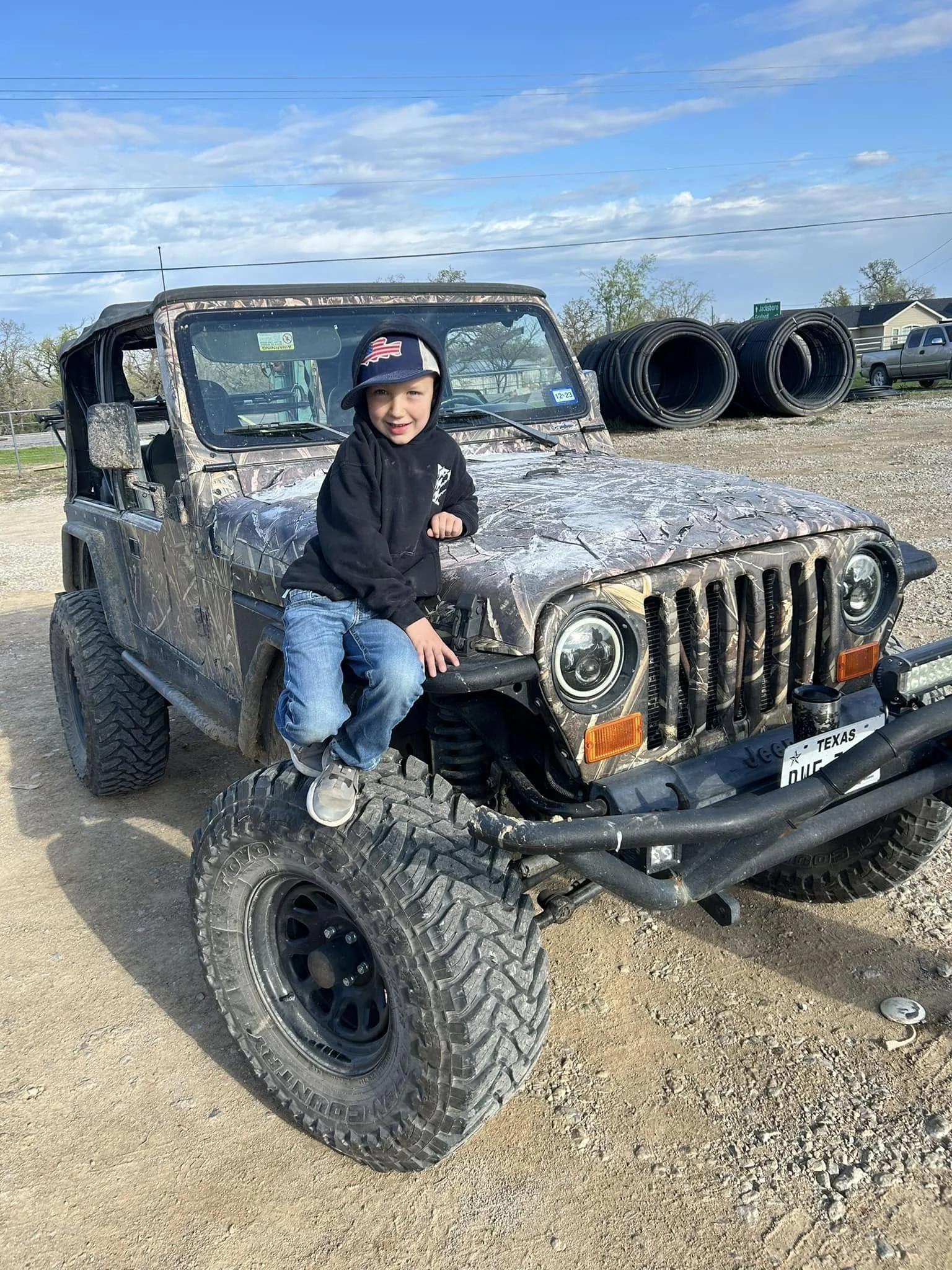 Son in Tiger Apparel - Tiger Plumbing LLC