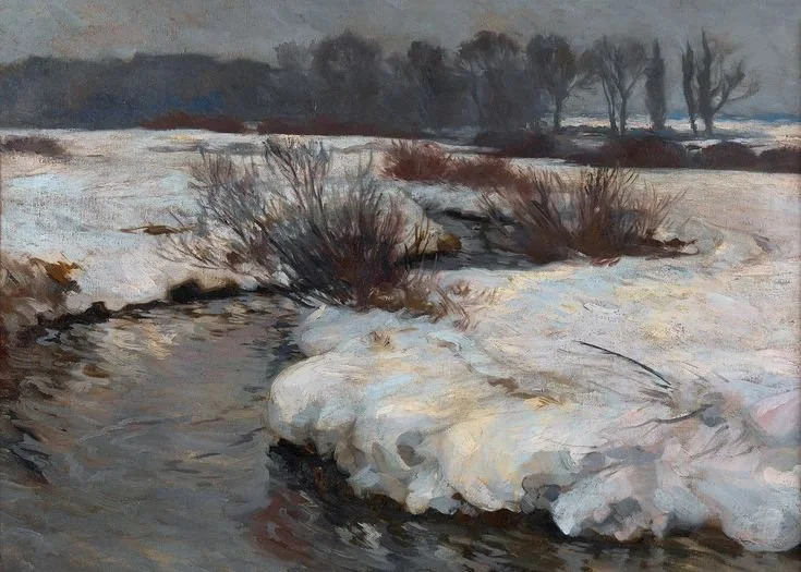 Winter's Quiet Stream - 12x18.jpg