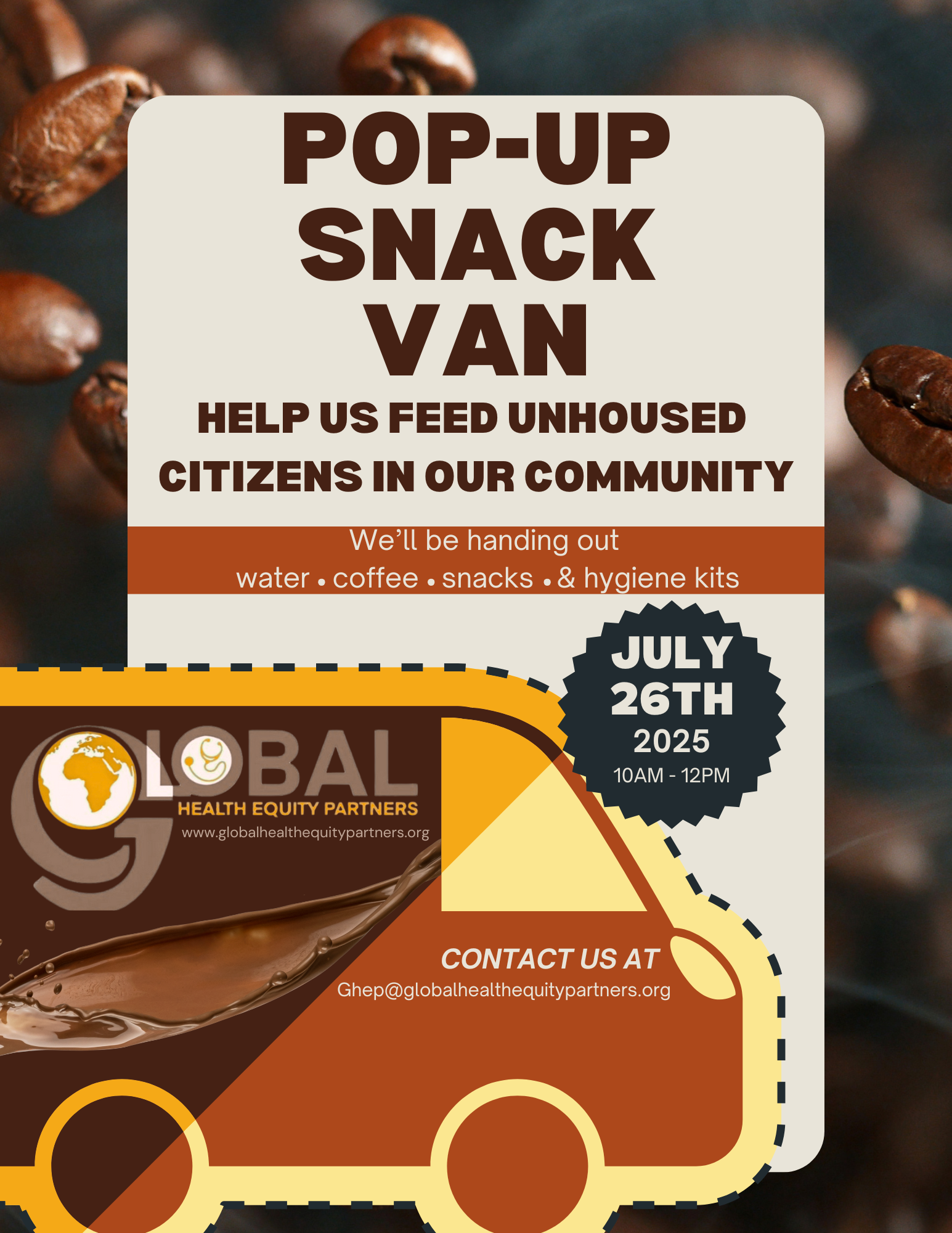 Pop-Up Snack Van