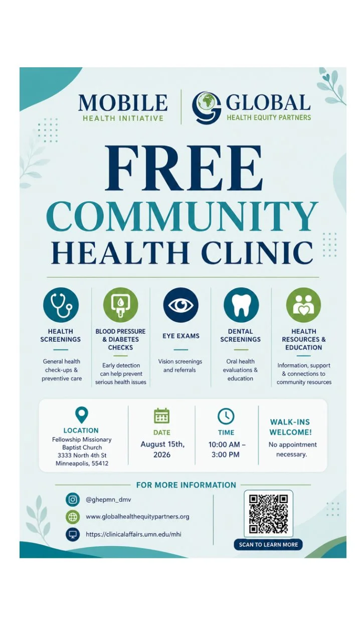 GHEP & MHI Free Community Health Clinic 
