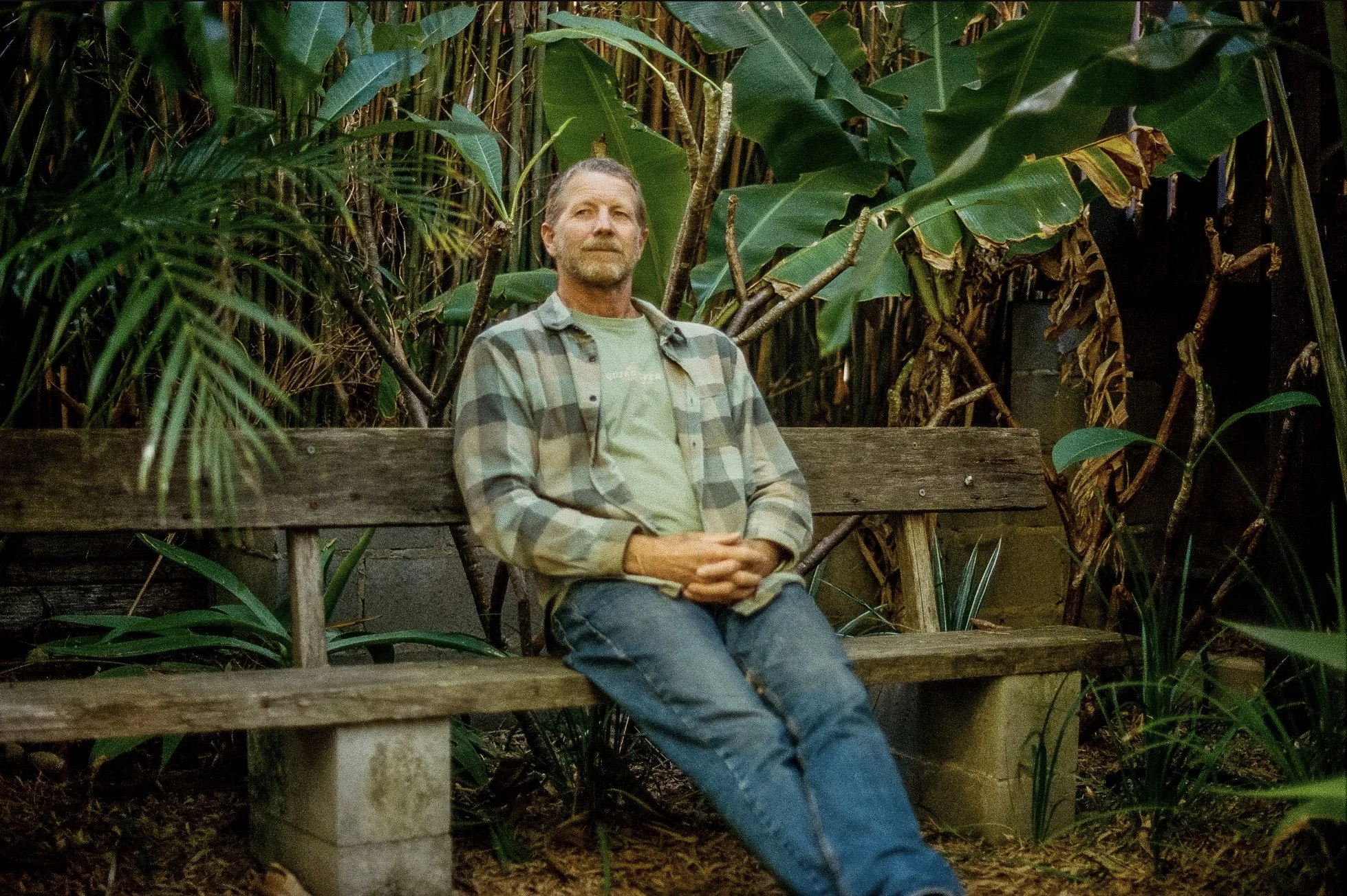 Matt on bench