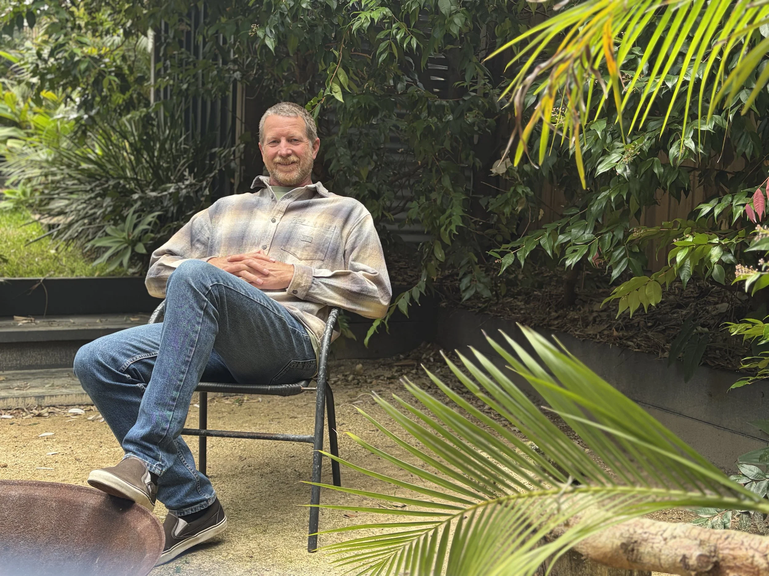 Matt sitting