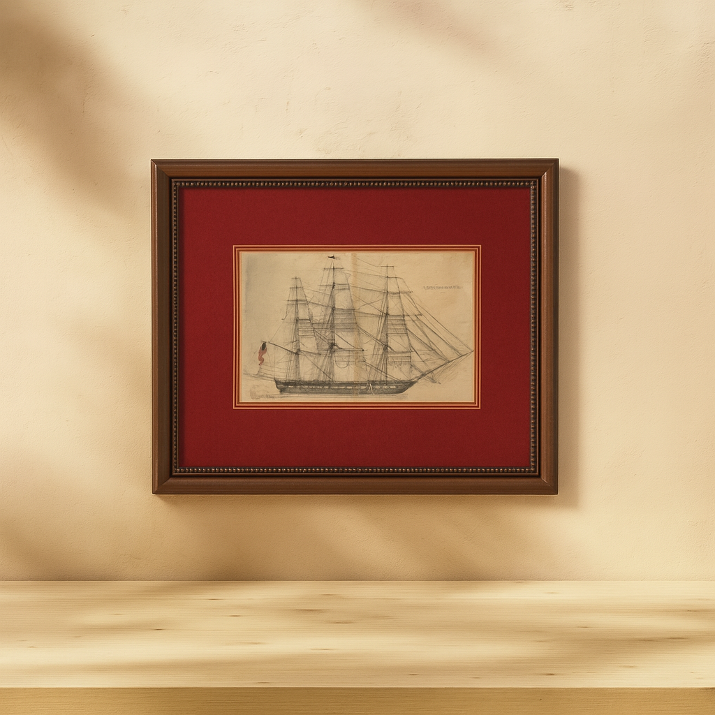 USS Vintage Frigate Boat Plan