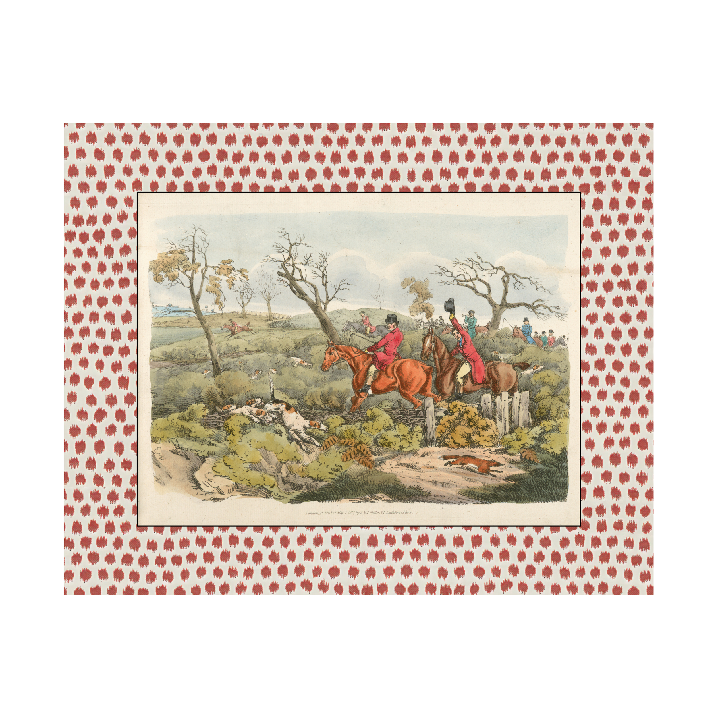 Sporting Sketch II - Fox Hunting