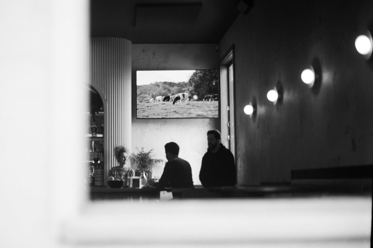 friends chatting before opening hours of a restaurant in San Francisco ❤️

Developed and scanned by the best @cameramall
-
-
#cameramall #sanfrancisco #bayareaphotographer #westcoastphotographer #michiganfilmphotographer #analogphotography #blackandw