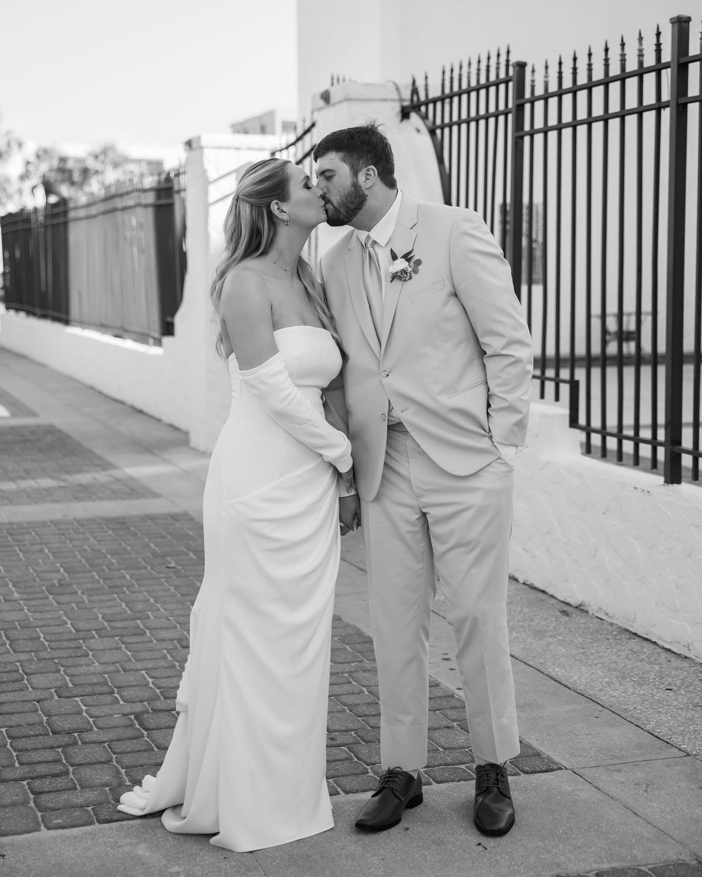 Carsyn &amp; Dimitrije&rsquo;s wedding day at @casamarinahotel along with their ceremony at the beautiful St. George Antiochian Orthodox Church was truly so gorgeous. They partied hard after a day of sweet celebrations &amp; Carsyn killed her recepti