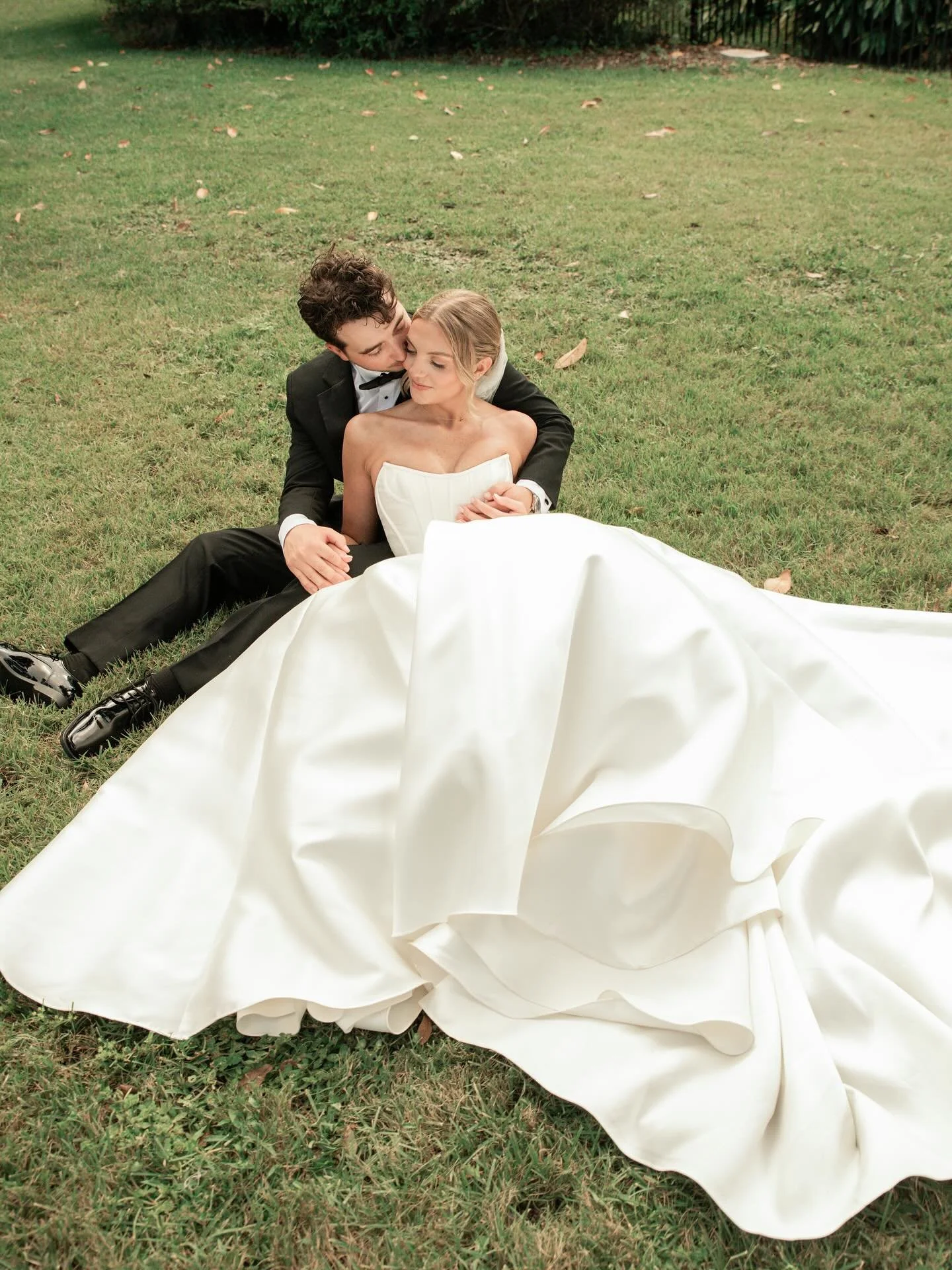 Ladies &amp; gentlemen - the new Mr. &amp; Mrs. Danner 🖤 Congratulations to Rylee &amp; Mason, a couple who truly brings out the best in each other! Their wedding day was out of a movie scene&hellip;from the elegant decor, to the European venue, to 
