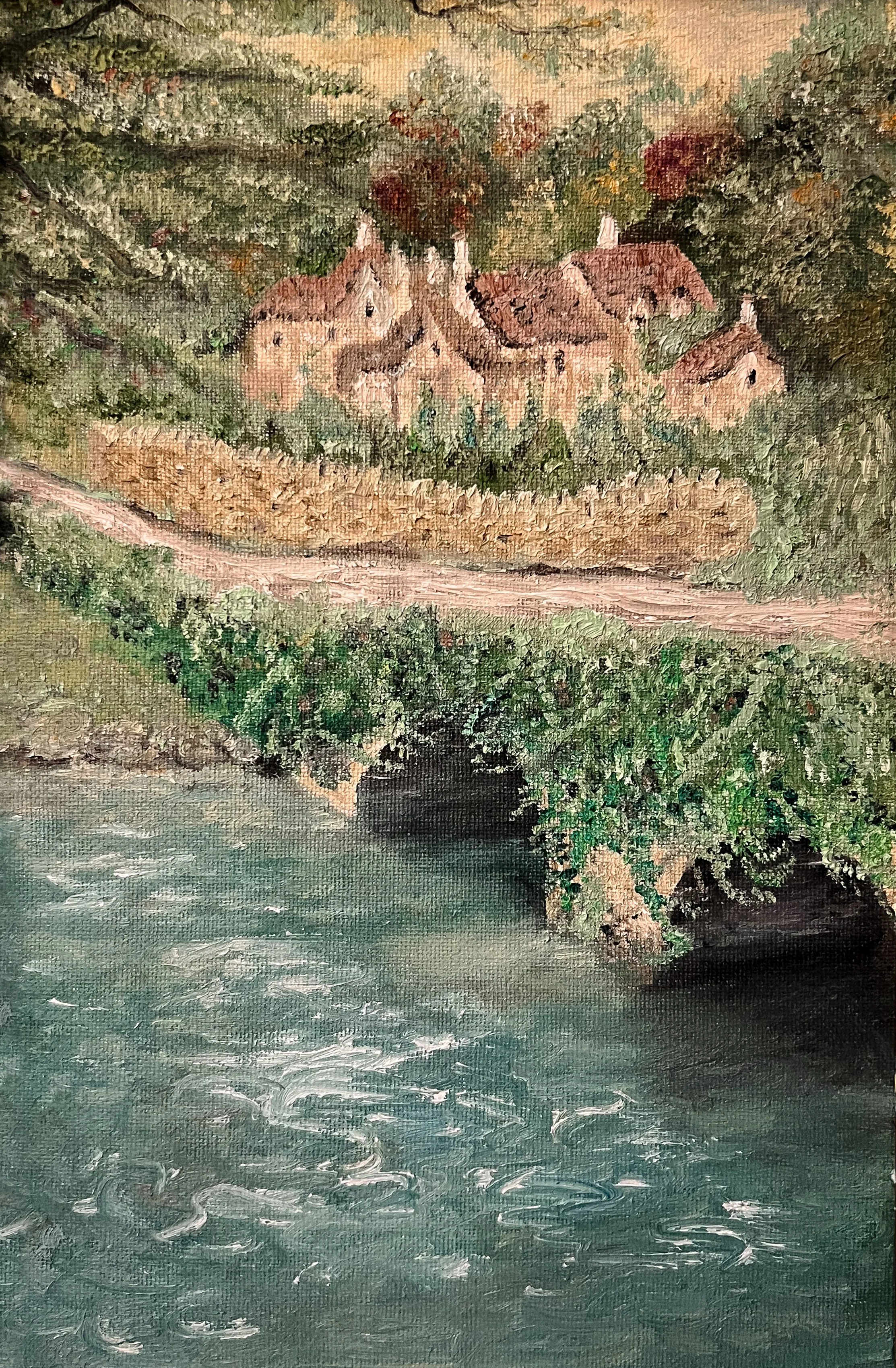 "The Footbridge of Bibury, Cotswolds, UK"