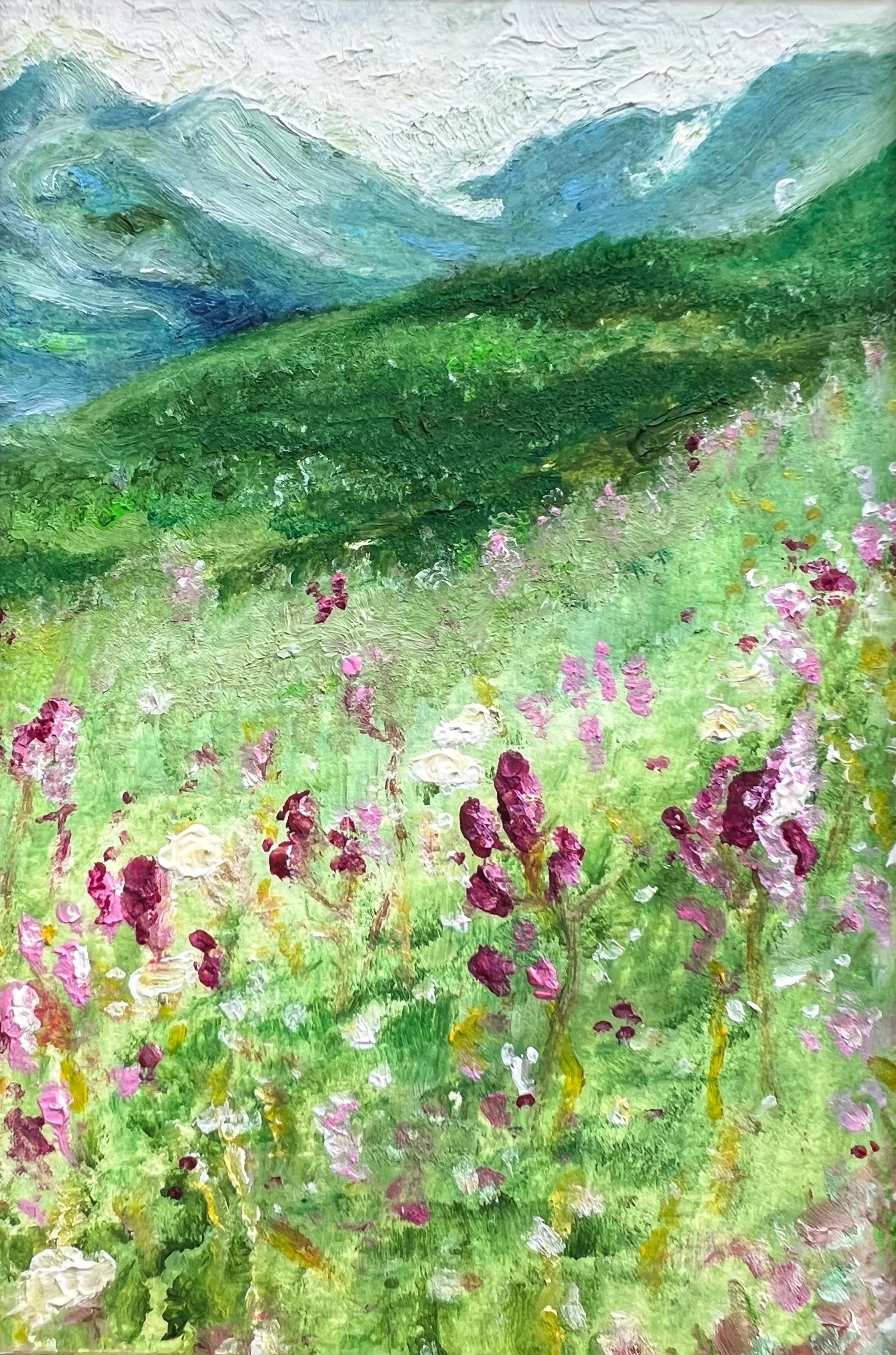 "Flattop Mountain Wildflowers, Alaska"