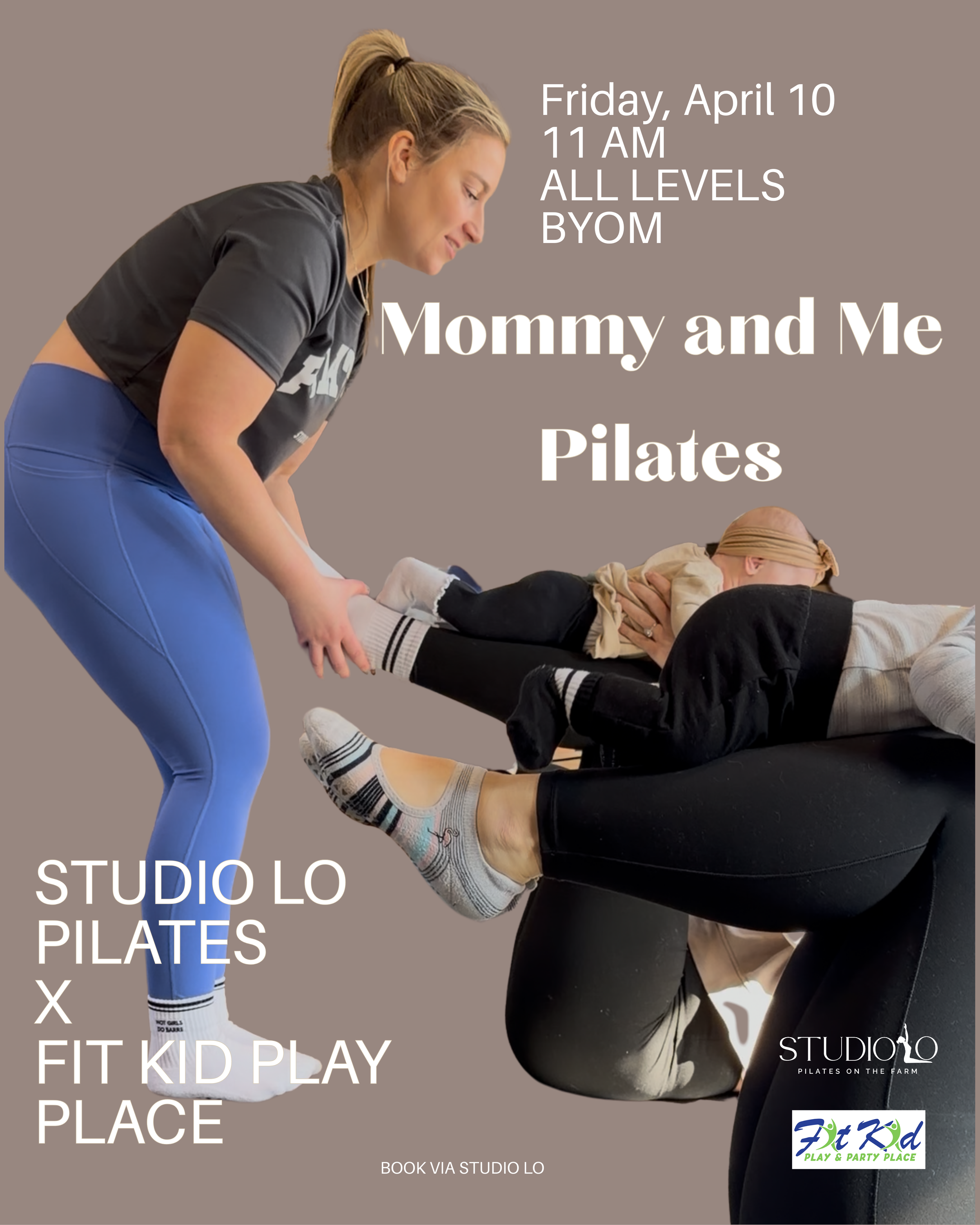 Mommy and Me Pilates Pop Up