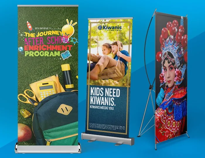 Banner with Stands