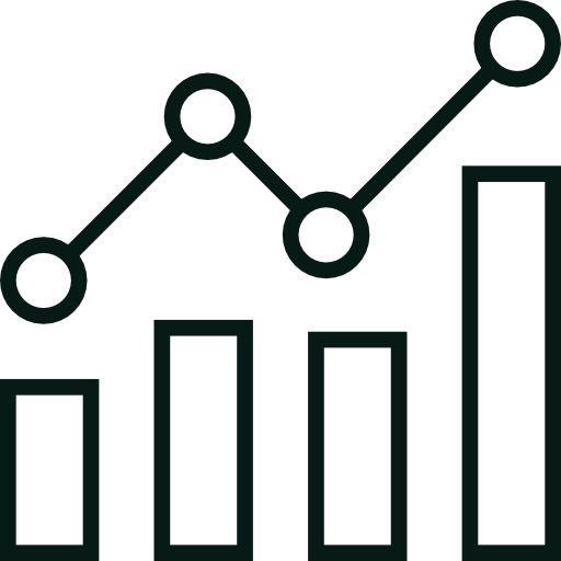 Conversion Bar Chart Icon