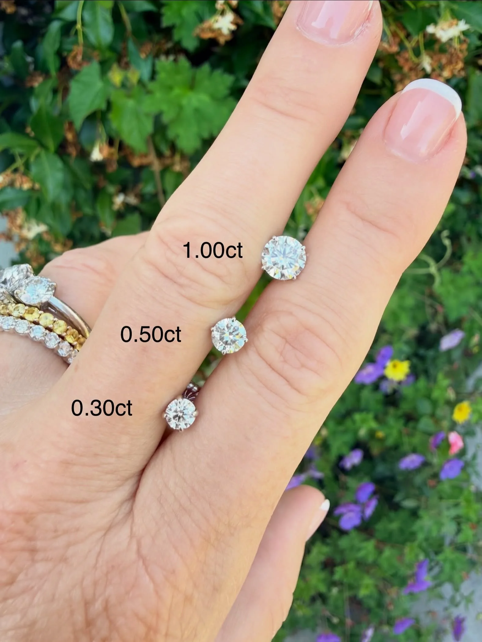 I&rsquo;ve been getting a ton of request for lab grown diamonds lately. 💎 These incredible diamond stud earrings are all lab created! 

Looking to add to your collection in an affordable way? This could be a great option for you! 😊