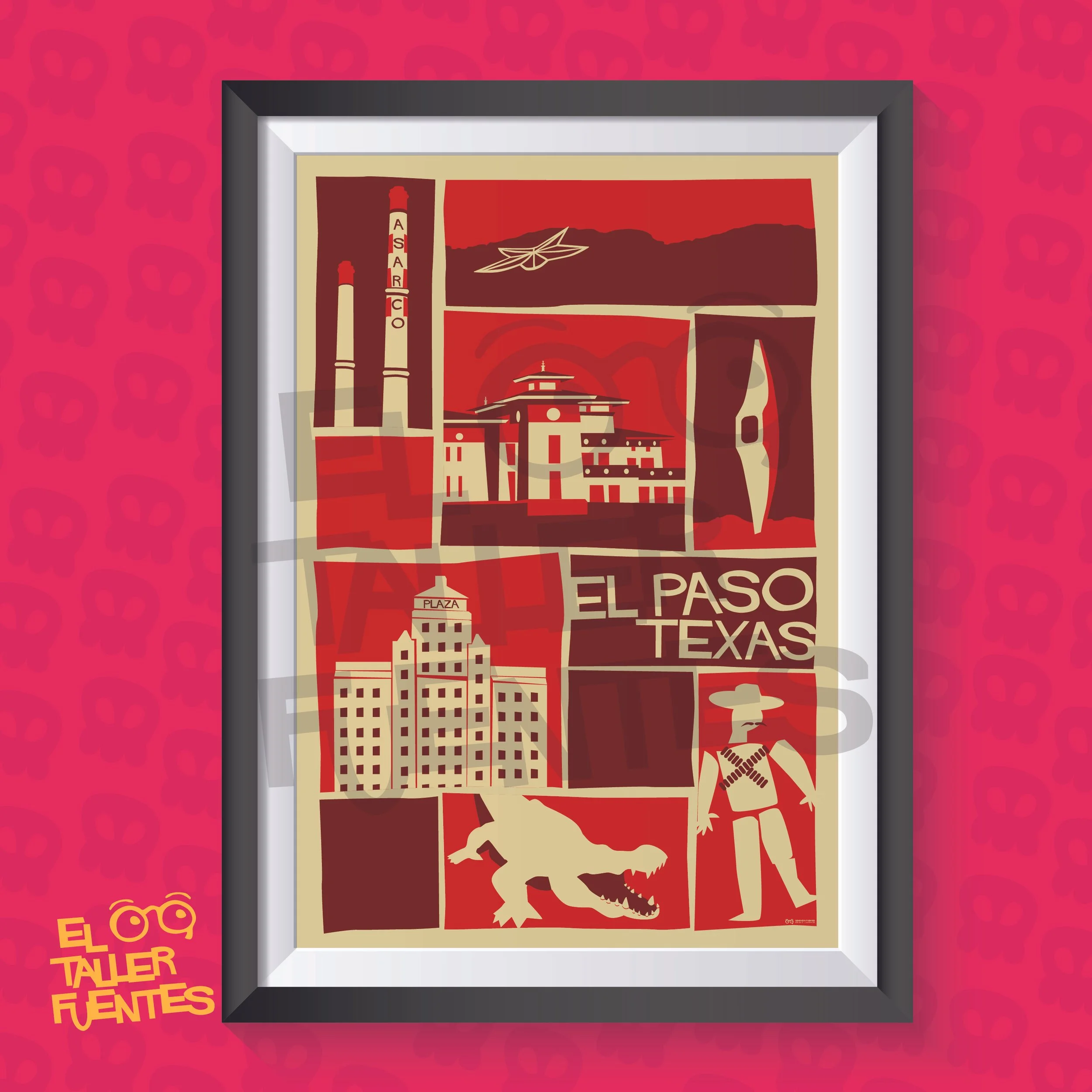 Print: El Paso Bass Edition