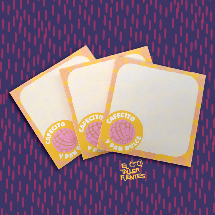 Cafecity y Pan Dulce Notepad
